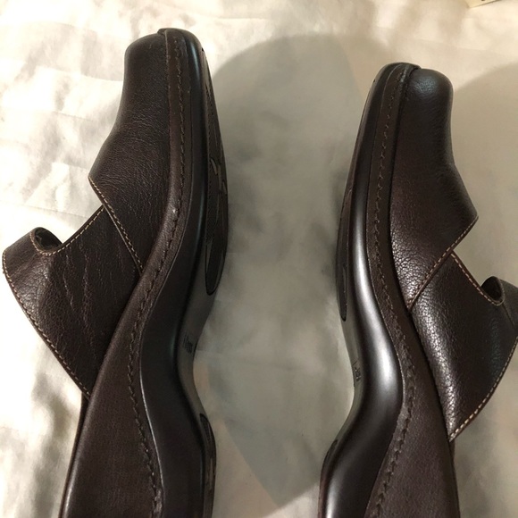 Bass Mystic  brown mules - Picture 3 of 7